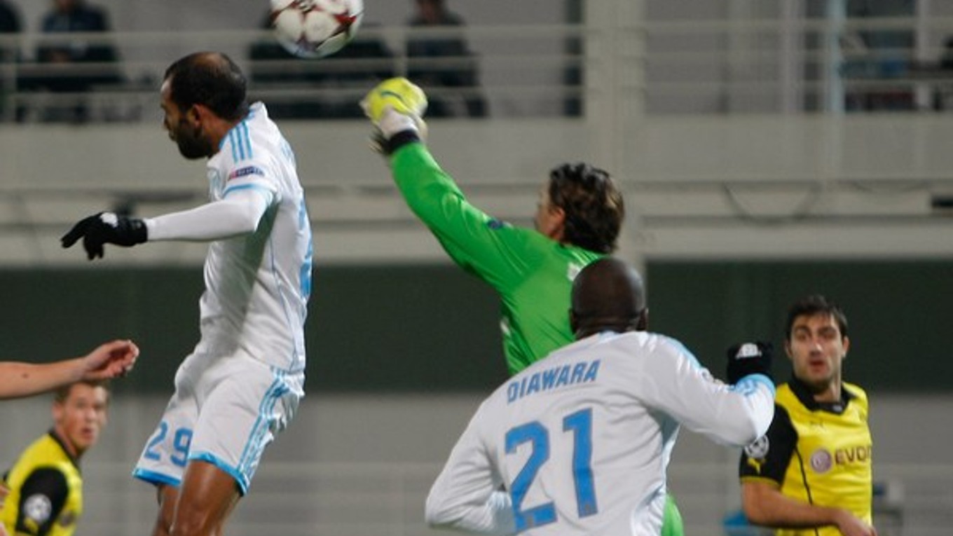 Hráči Olympique Marseille.