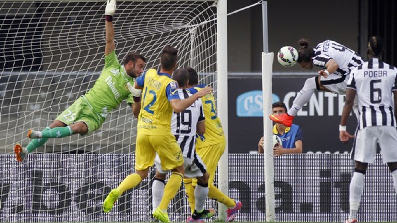 Gól Juventusu.