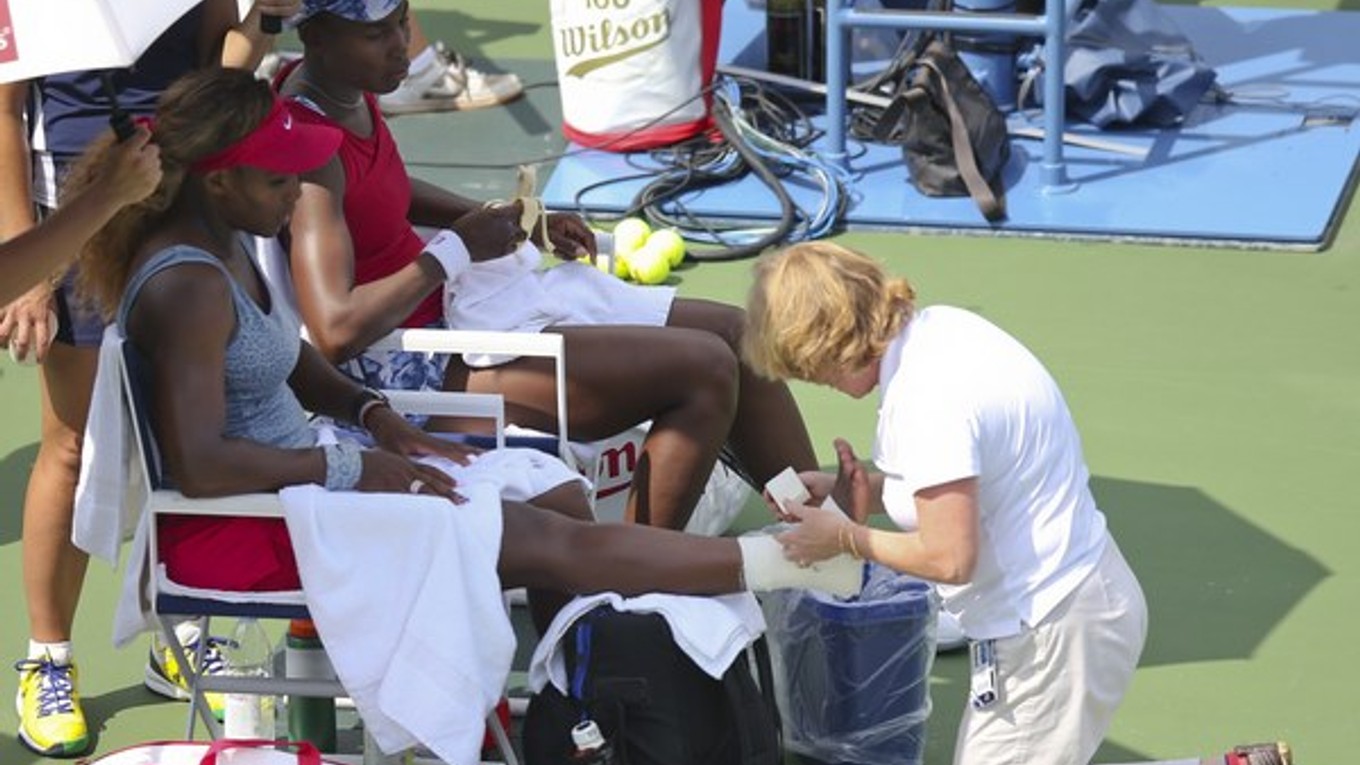 Serena sa nechala ošetriť.