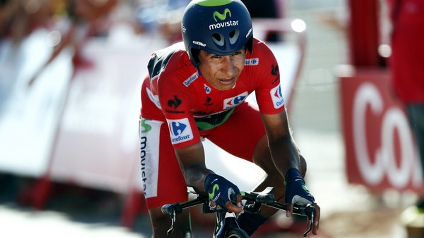 PO dvoch pádoch Nairo Quintana na Vuelte skončil.