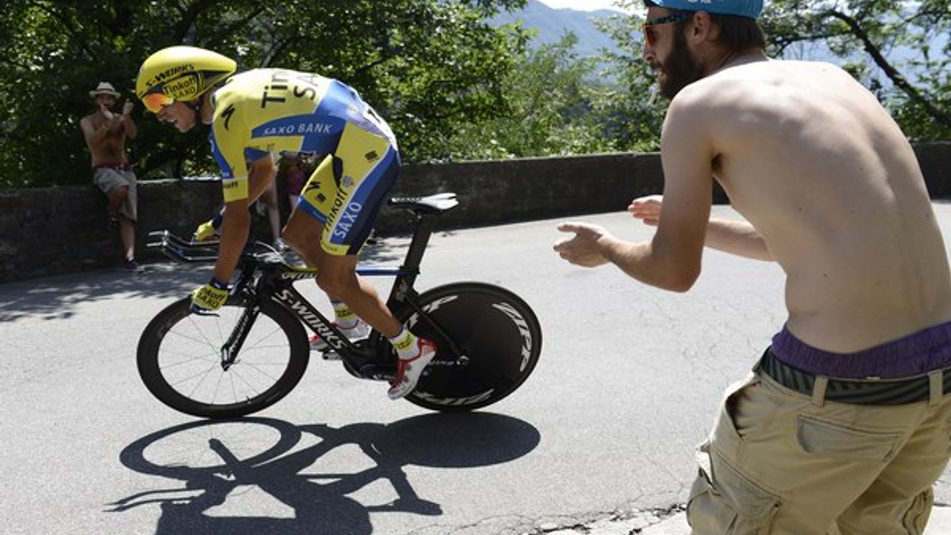 Český cyklista Roman Kreuziger skončil druhý.