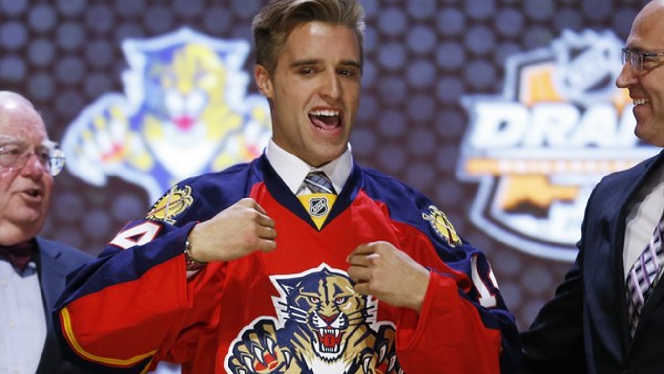 Mladý Kanaďan Aaron Ekblad začne kariéru v NHL na Floride.