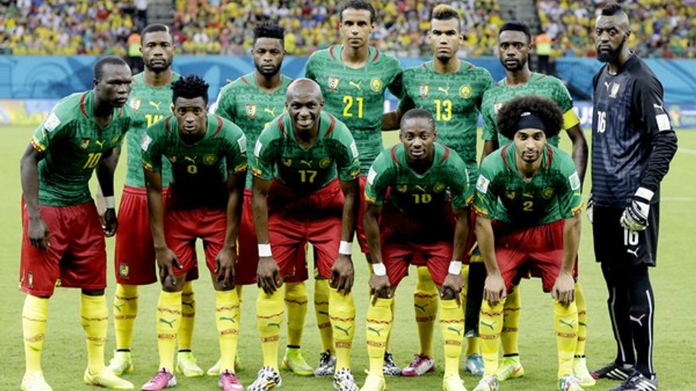 Základná zostava Kamerunu na zápas proti Chorvátsku.