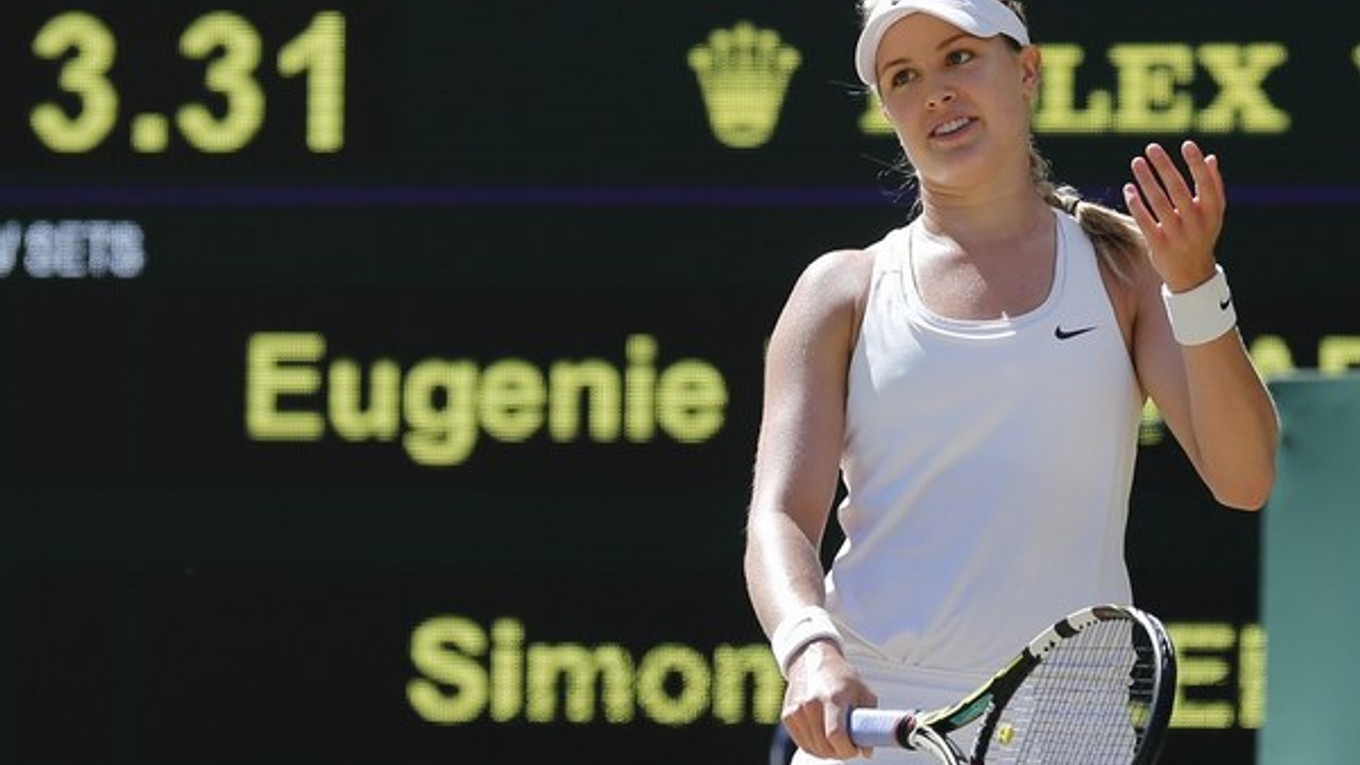Eugenie Bouchardová na Wimbledone postúpila do finále.