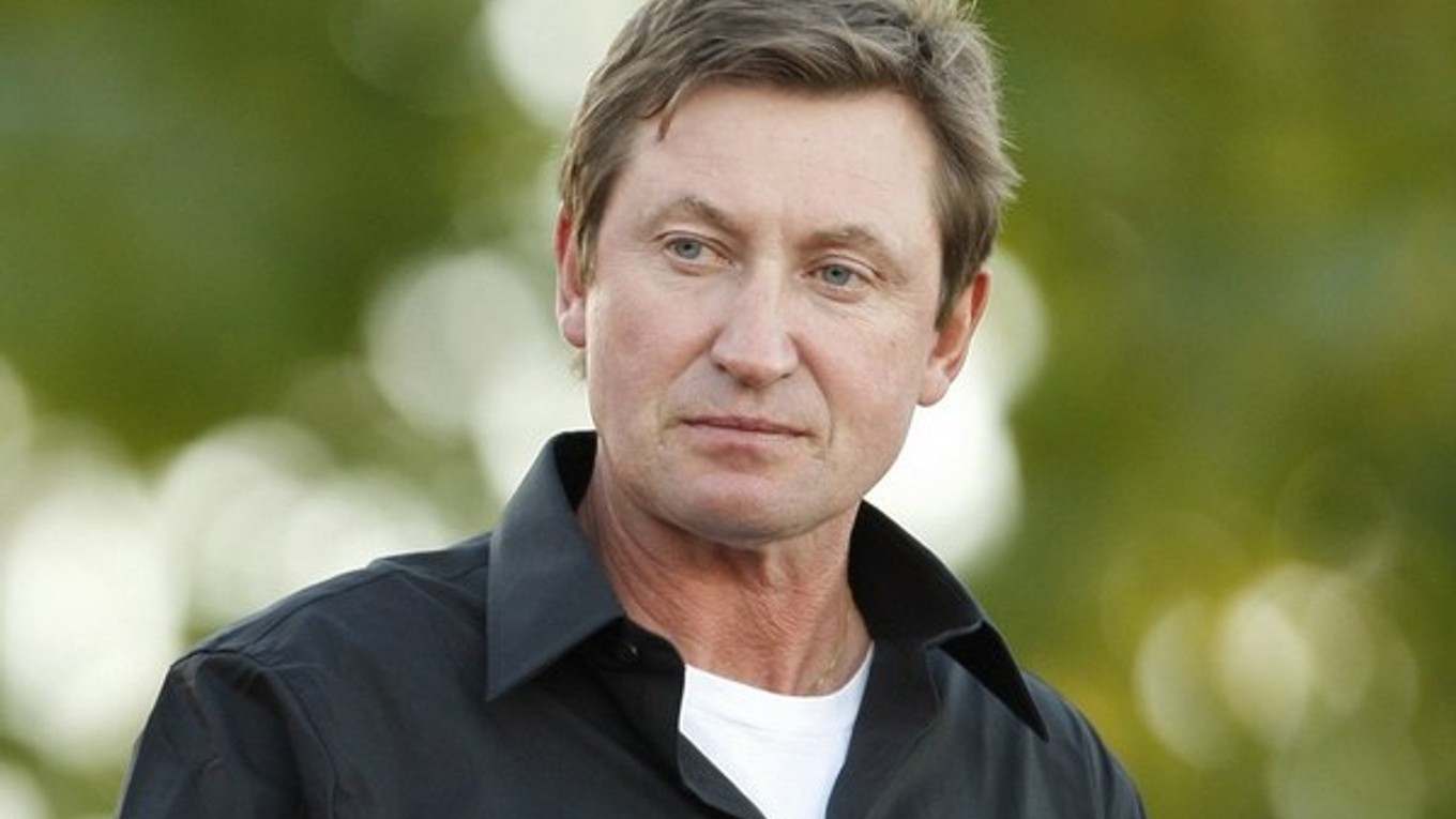 Legendárny hokejista Wayne Gretzky.