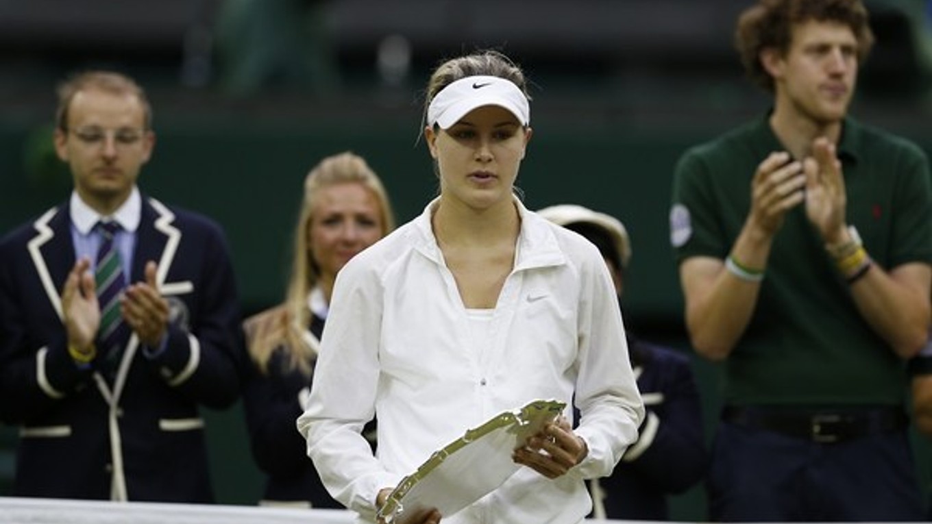 Eugenie Bouchardová prehrala na Wimbledone až vo finále.