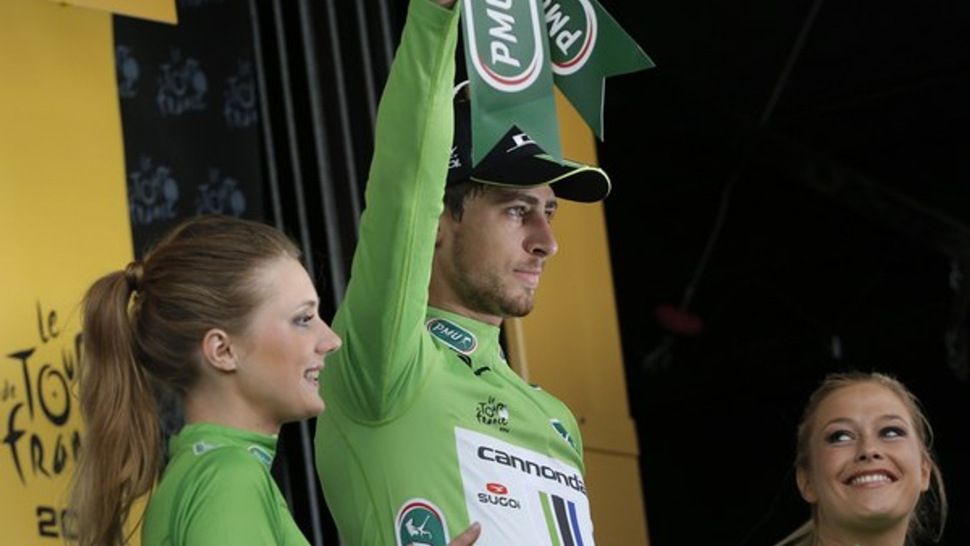 Slovák Peter Sagan sa po druhej etape Tour obliekol do zeleného dresu.