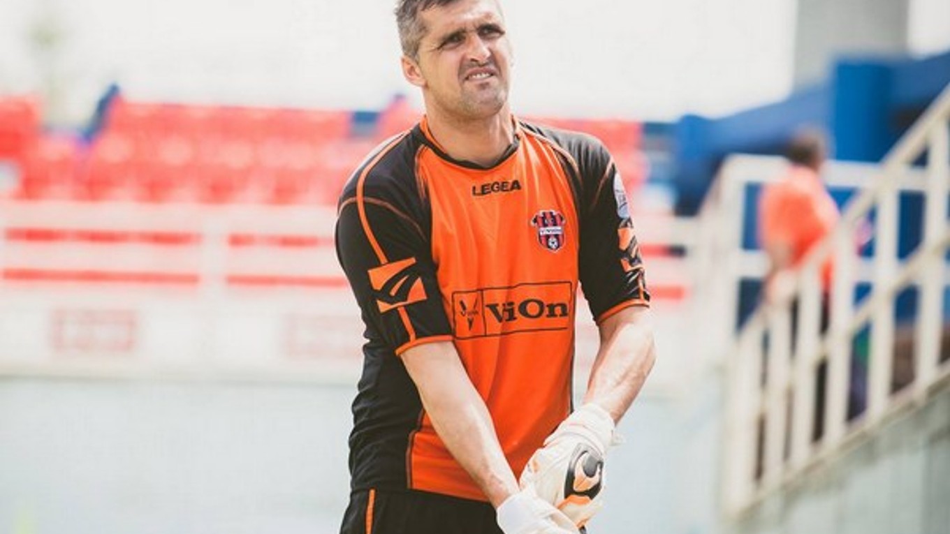 Nový brankár ViOnu Pavol Kováč.