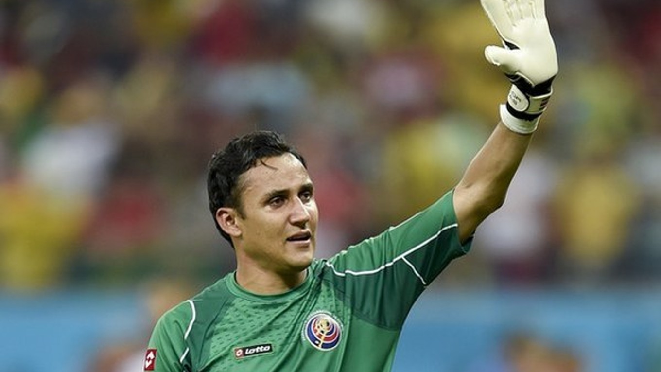 Kostarický brankár Keylor Navas.