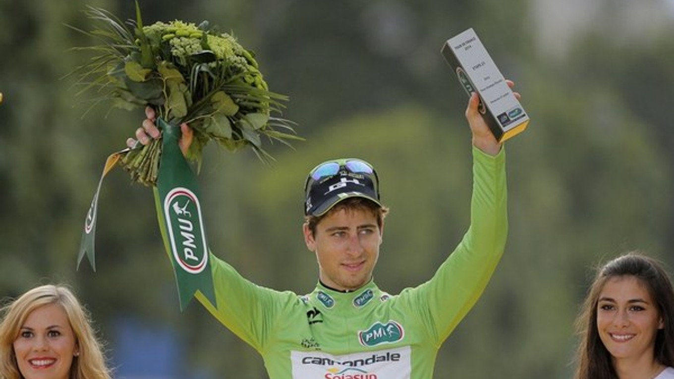 Zelený dres na Tour de France po tretíkrát získal Slovák Peter Sagan.