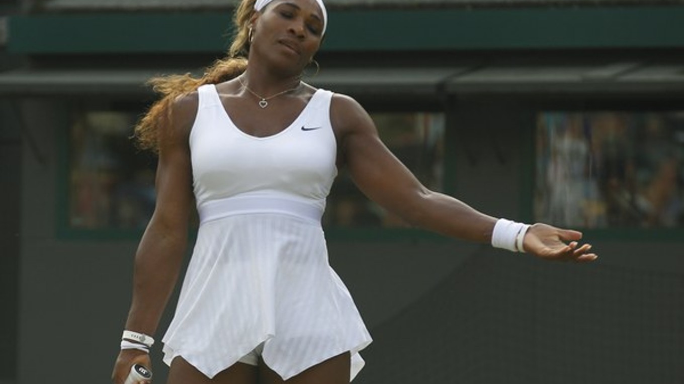 Serrena Williamsová na Wimbledone neuspela.
