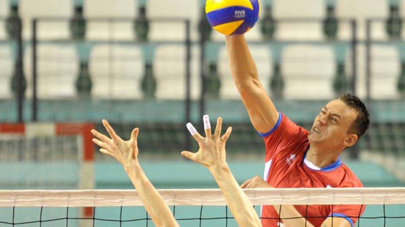 Volejbalista roka 2013 Emanuel Kohút.