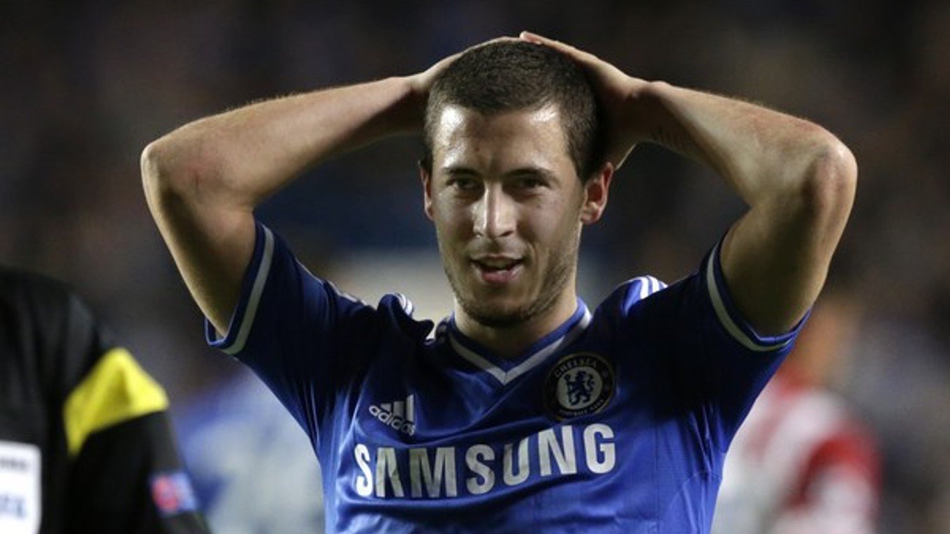 Hviezda Chelsea a belgickej reprezentácie Eden Hazard.