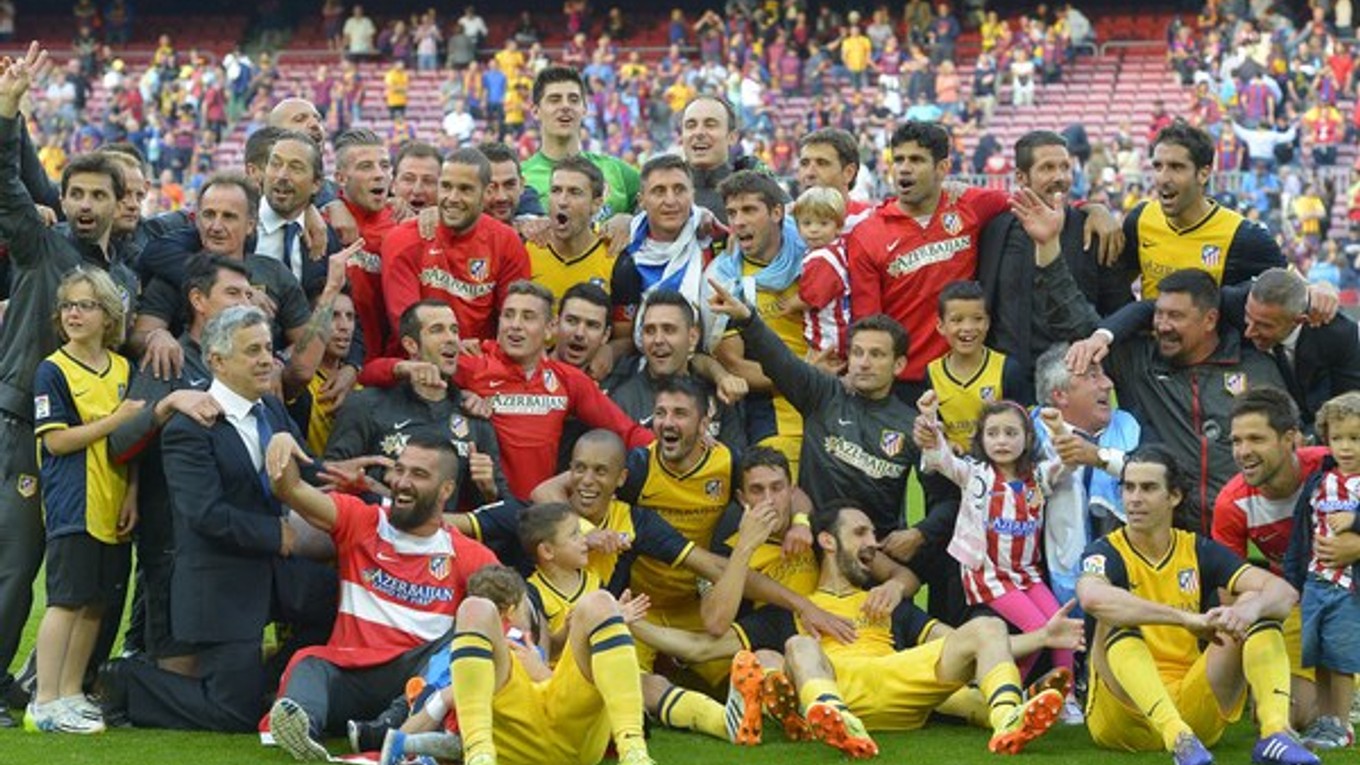 Majstrom Španielska je Atlético Madrid.