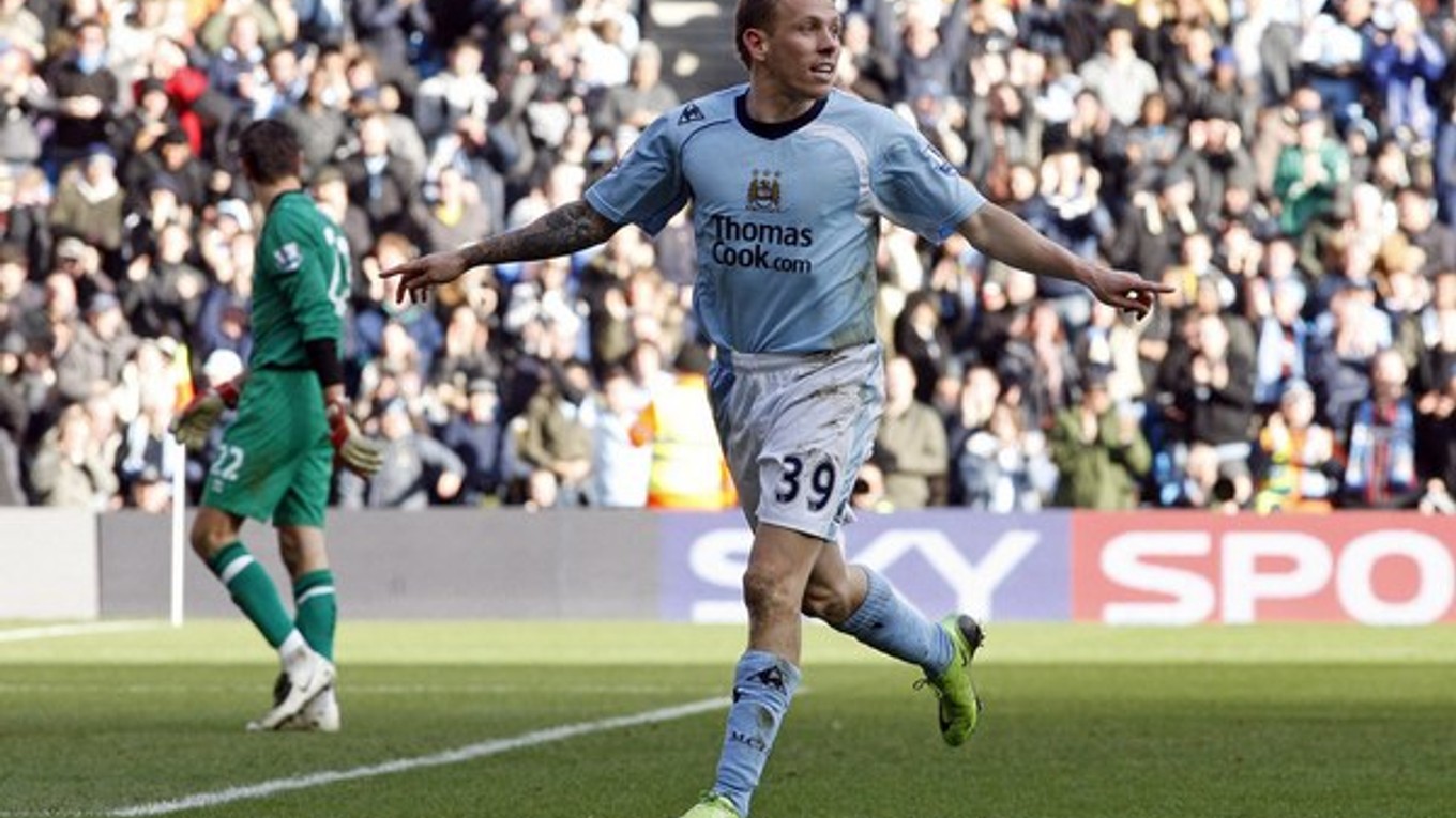 Craig Bellamy hral v kariére aj za Manchester City.