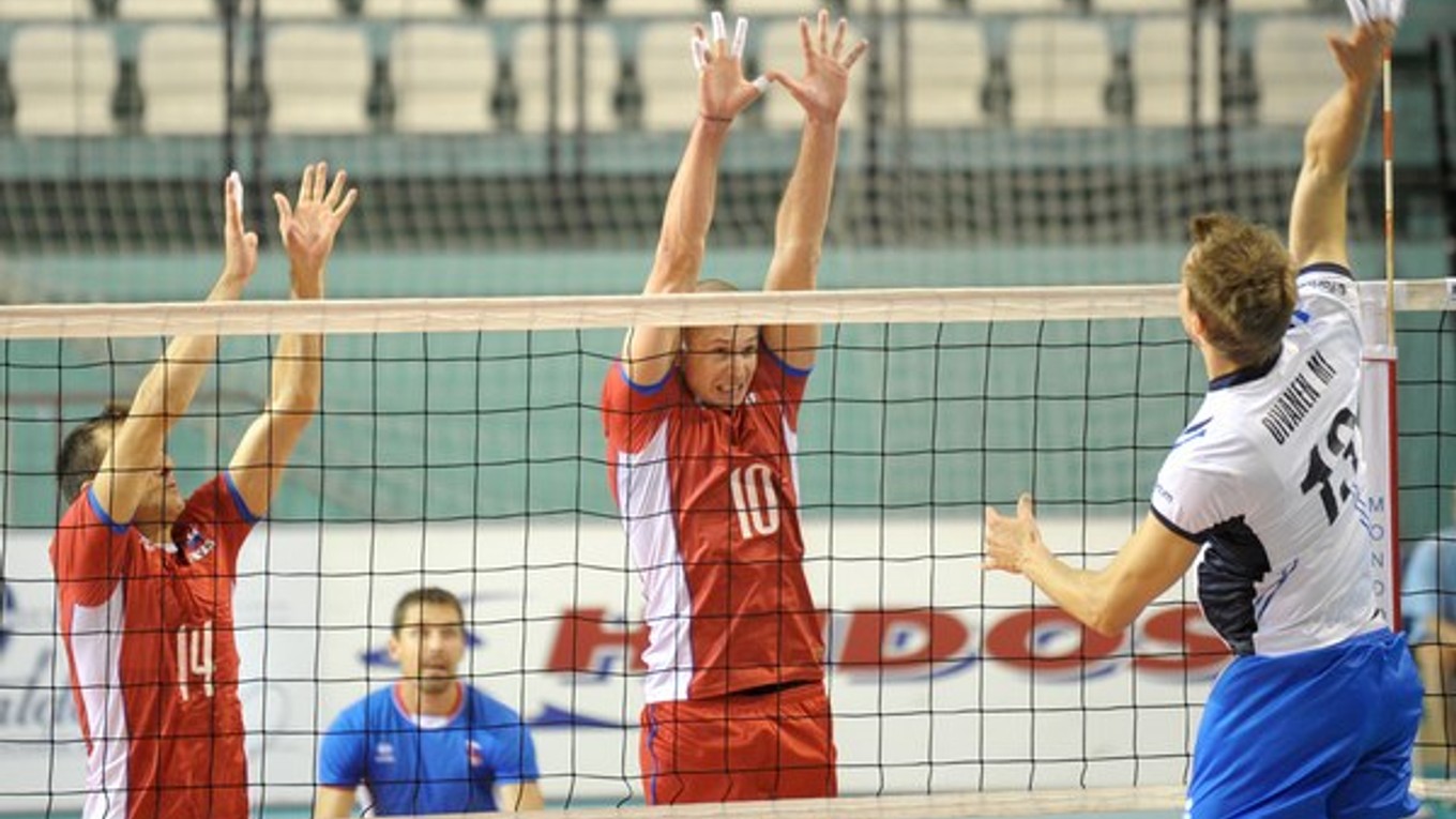 Tomáš Kmeť (vľavo), Martin Nemec (v strede) zo Slovenska.