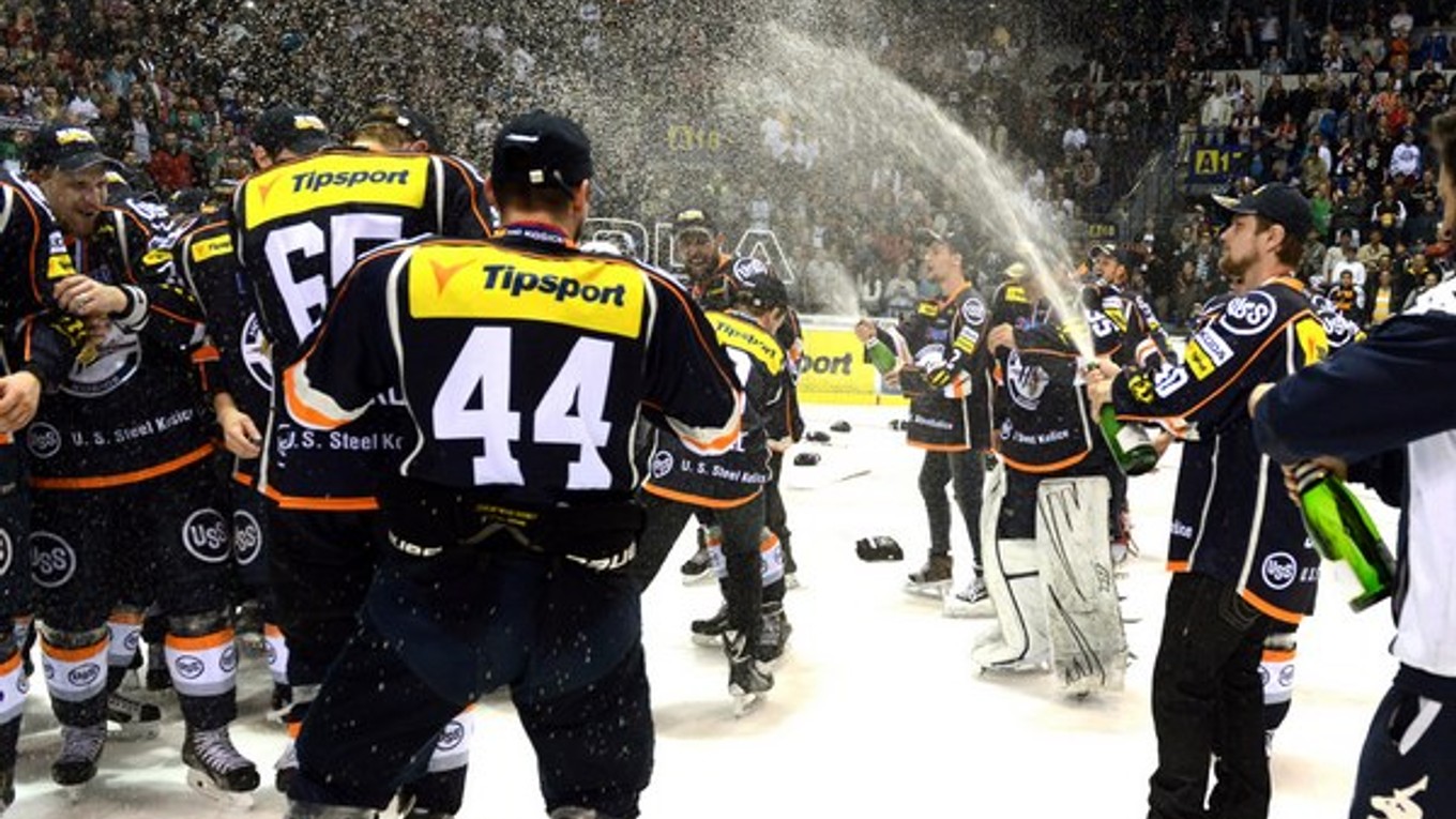 Košice sa stali majstrom Slovenska v sezóne 2013/2014.