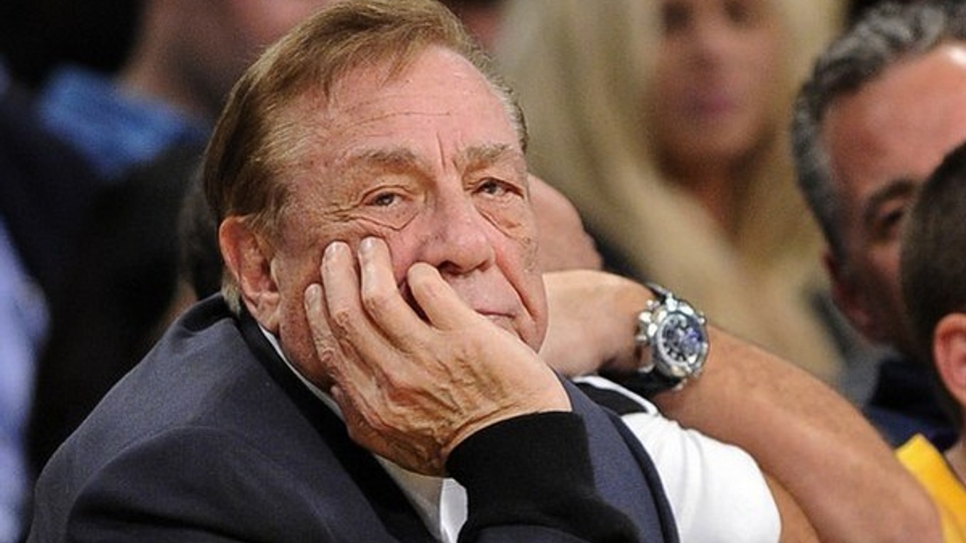 Majiteľ basketbalového klubu Los Angeles Clippers Donald Sterling.