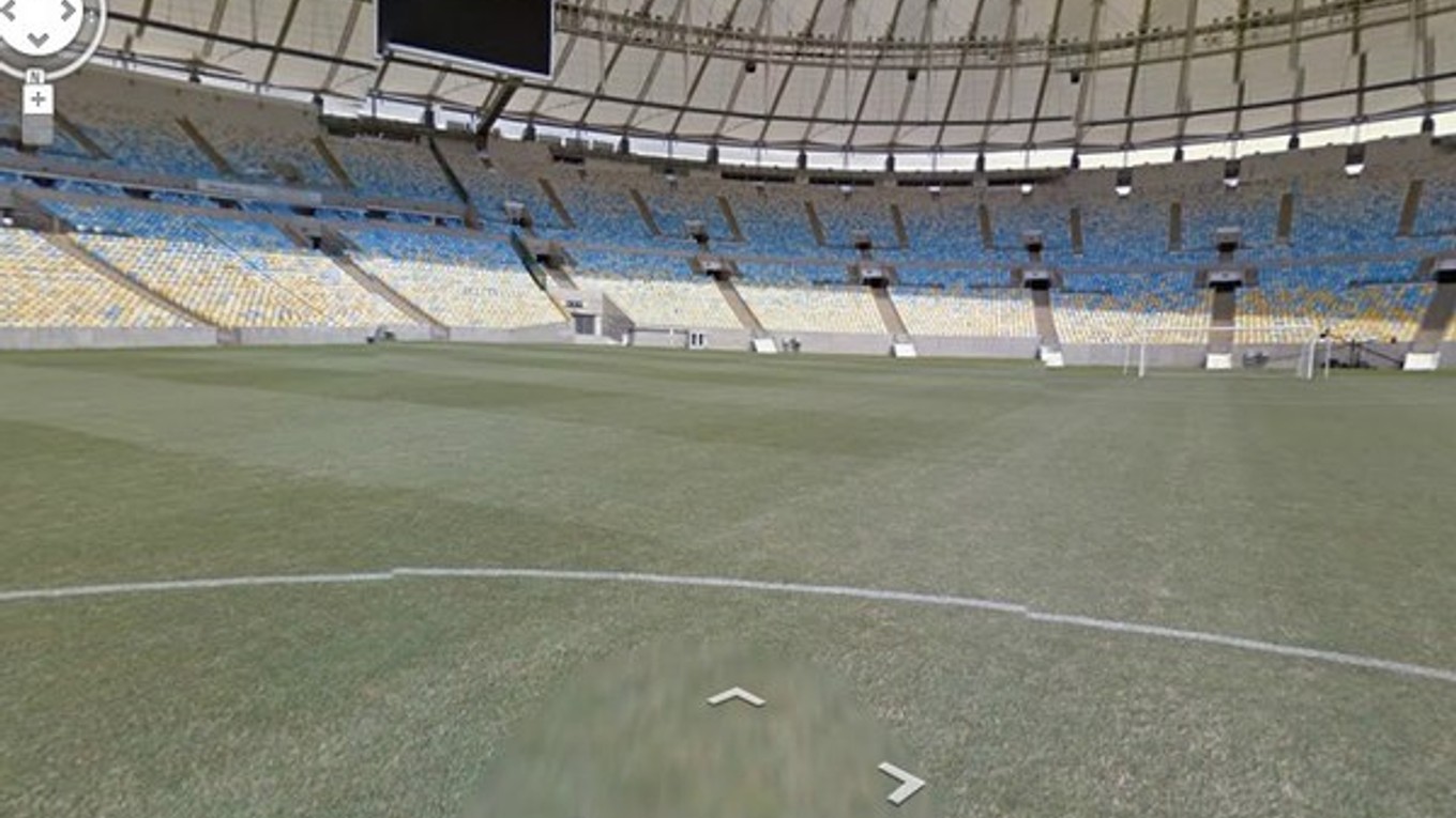 Maracana cez Street View.