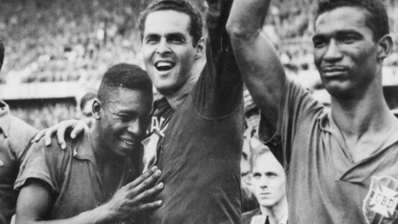 Fotografia z majstrovstiev sveta 1958 s plačúcim Pelém v náručí brankára Gilmara patrí k najslávnejším. Vznikla po finále so Švédskom 5:2. Pelé v ňom dal dva góly.