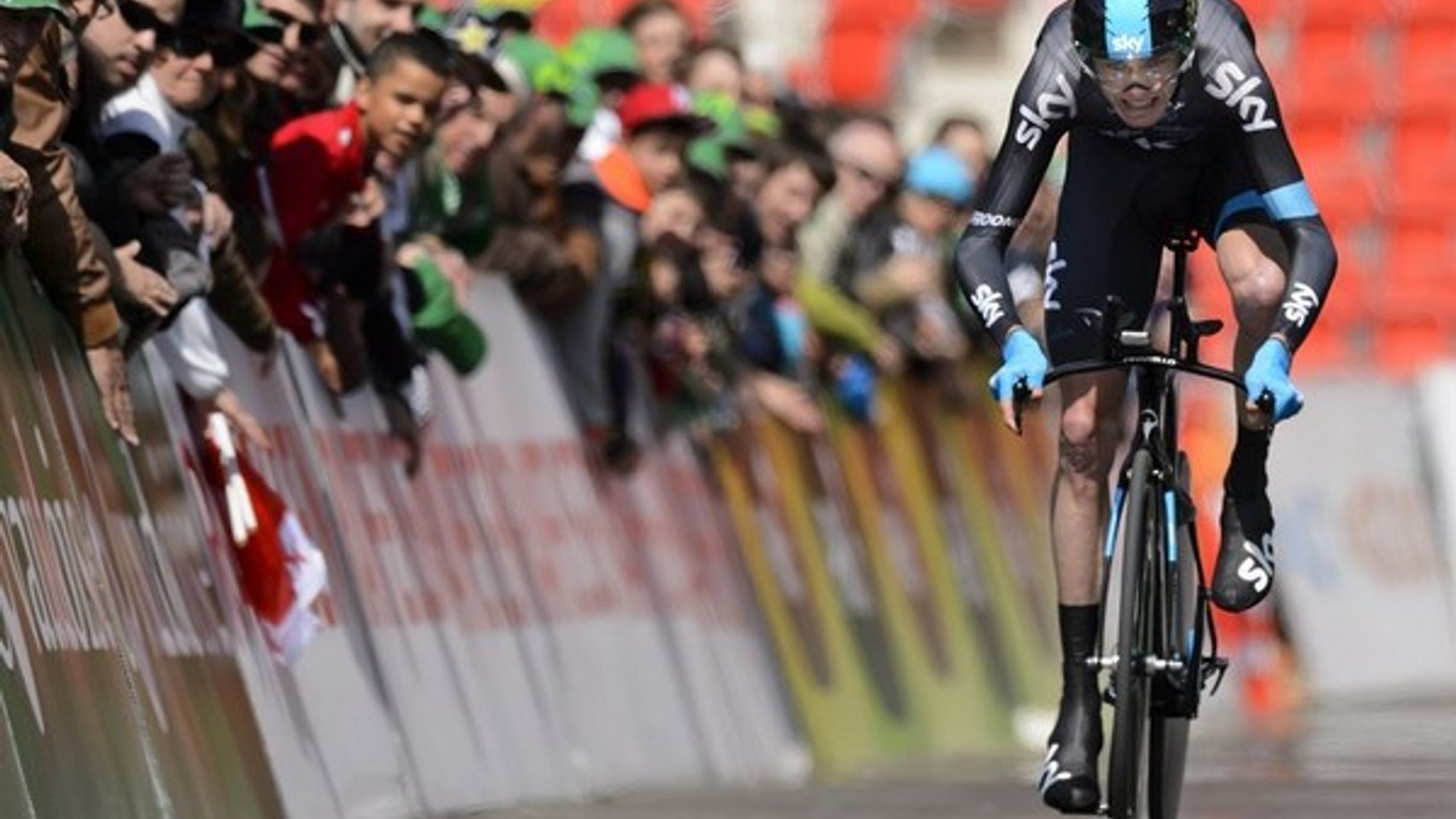 Chris Froome je špecialistom na časovky.