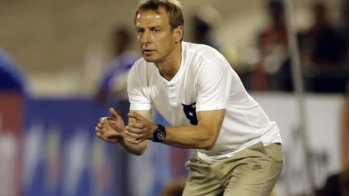 Tréner americkej futbalovej reprezentácie Jürgen Klinsmann.