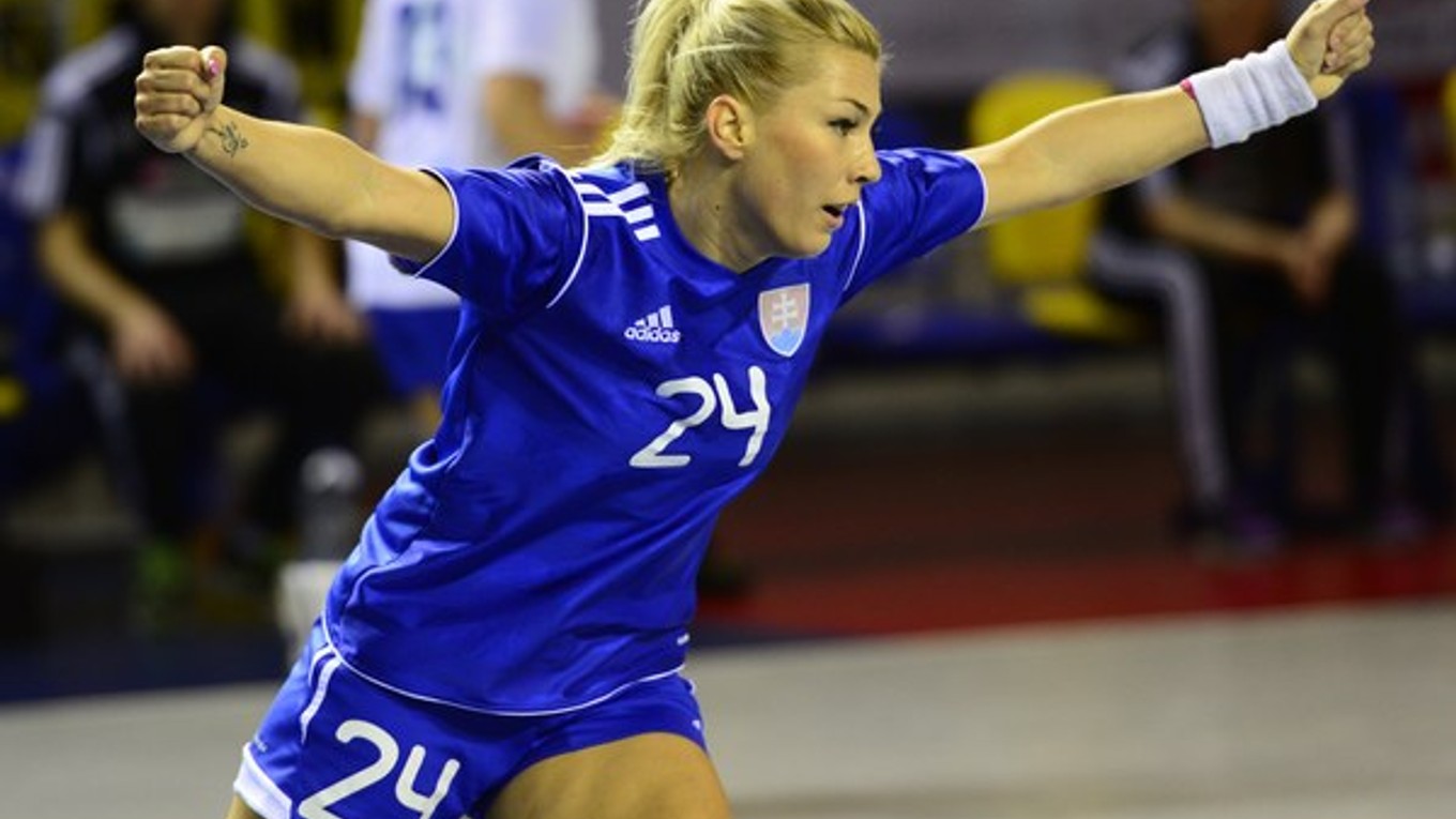 Kapitánka slovenskej reprezentácie Lucia Súkenníková.