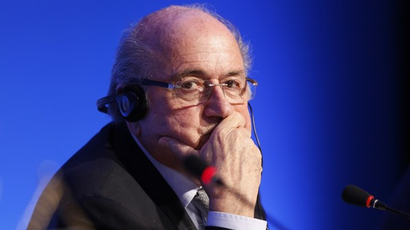 Momentálny šéf FIFA Sepp Blatter.