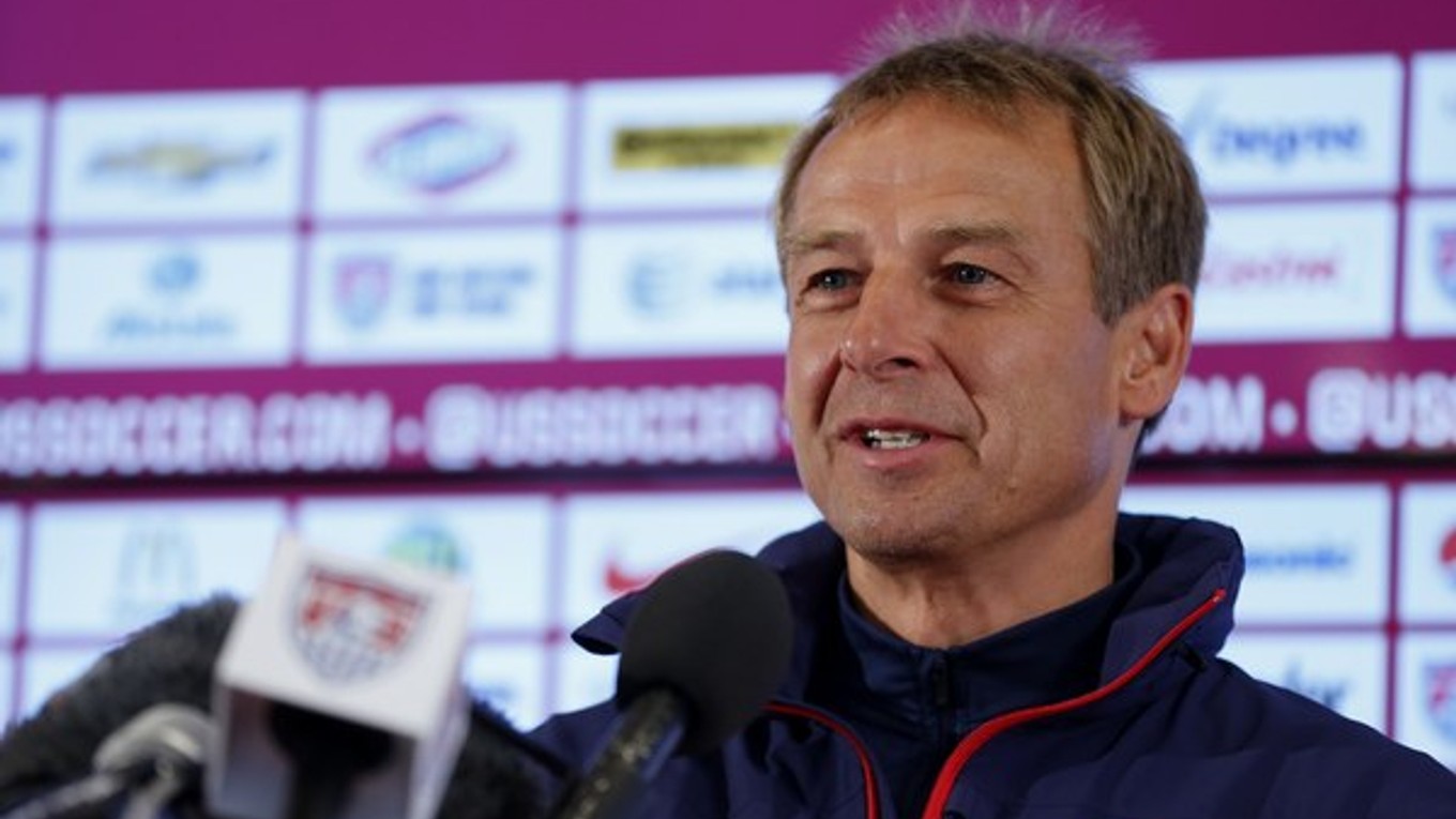 Tréner USA Jürgen Klinsmann.