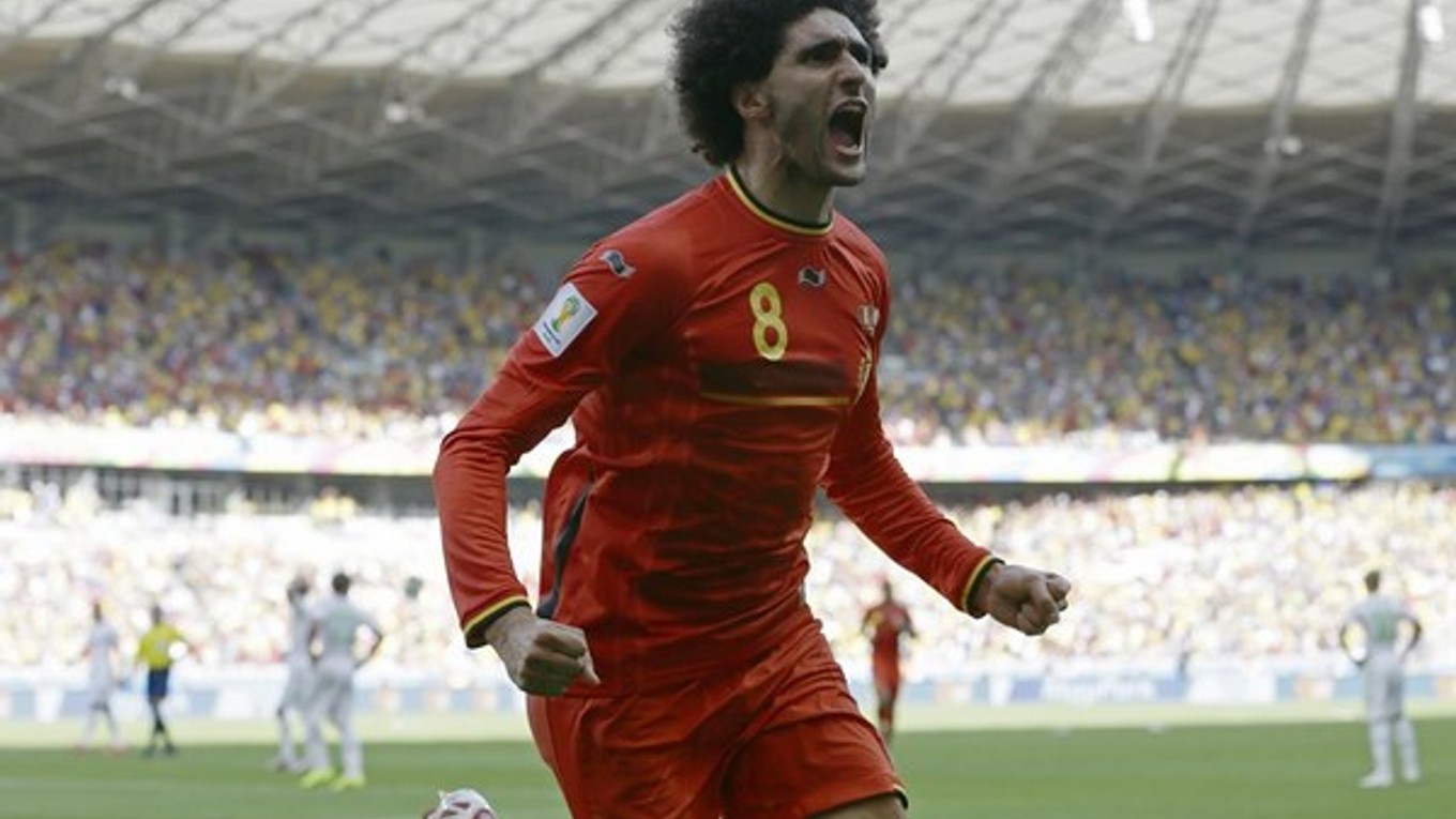 Belgičanov vrátil do zápasu gólom na 1:1 Marouane Fellaini.