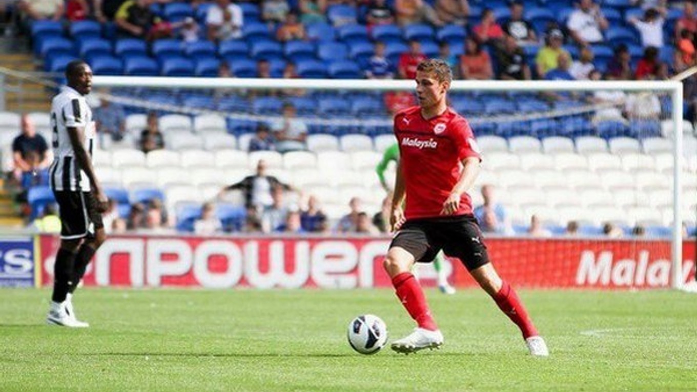 Filip Kiss v drese Ross County.