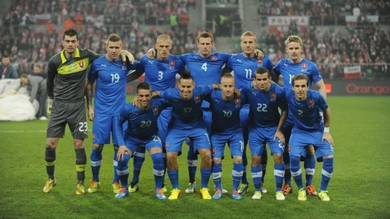 Slováci pred prípravným zápasom v Poľsku.
