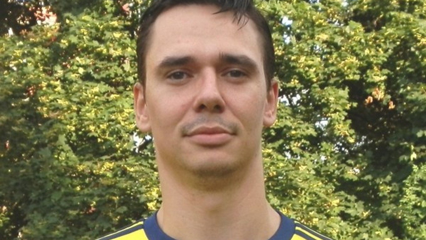 Jaroslav Dyba ešte v drese SKP Frýdek-Místek.