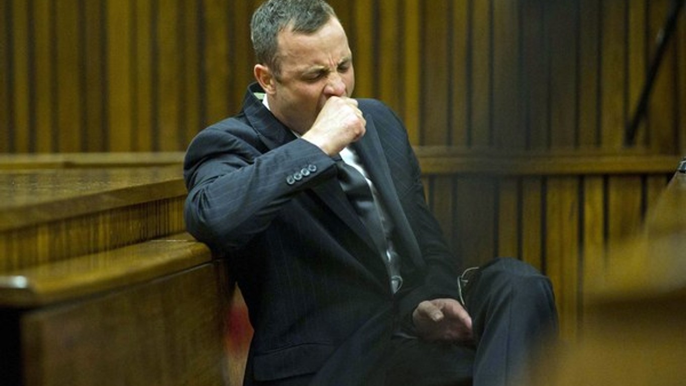 Oscar Pistorius pred týždňom na súde aj zíval.