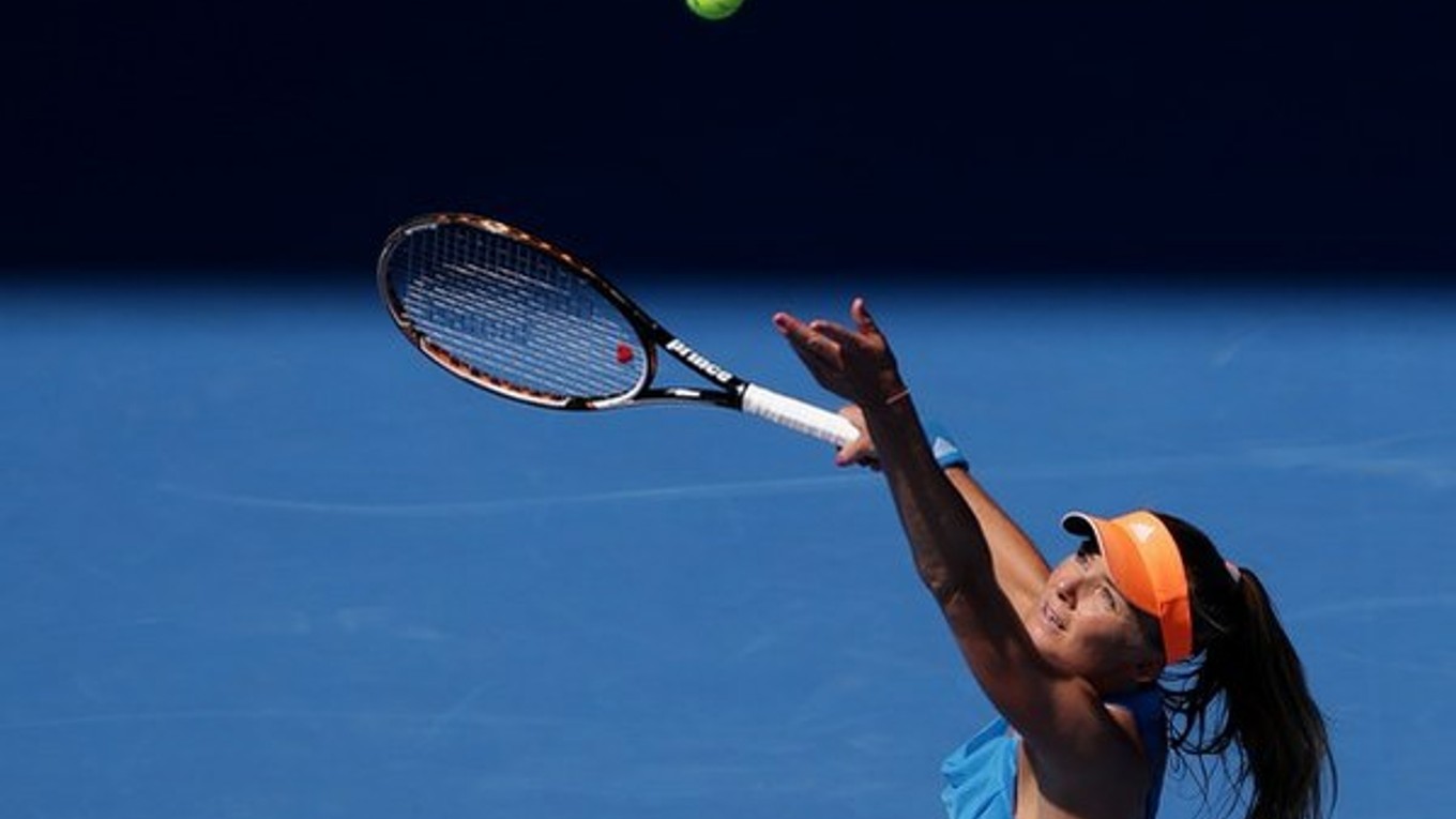 Daniela Hantuchová na Australian Open.