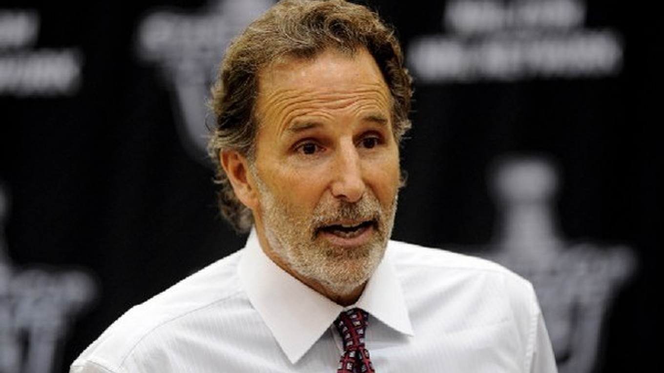 Hokejový tréner John Tortorella.