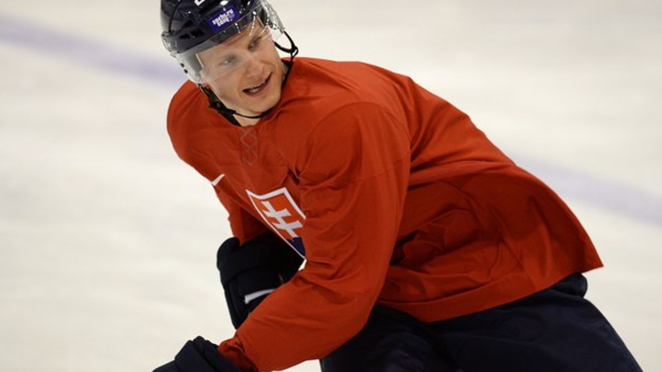 Richard Pánik v reprezentačnom drese.