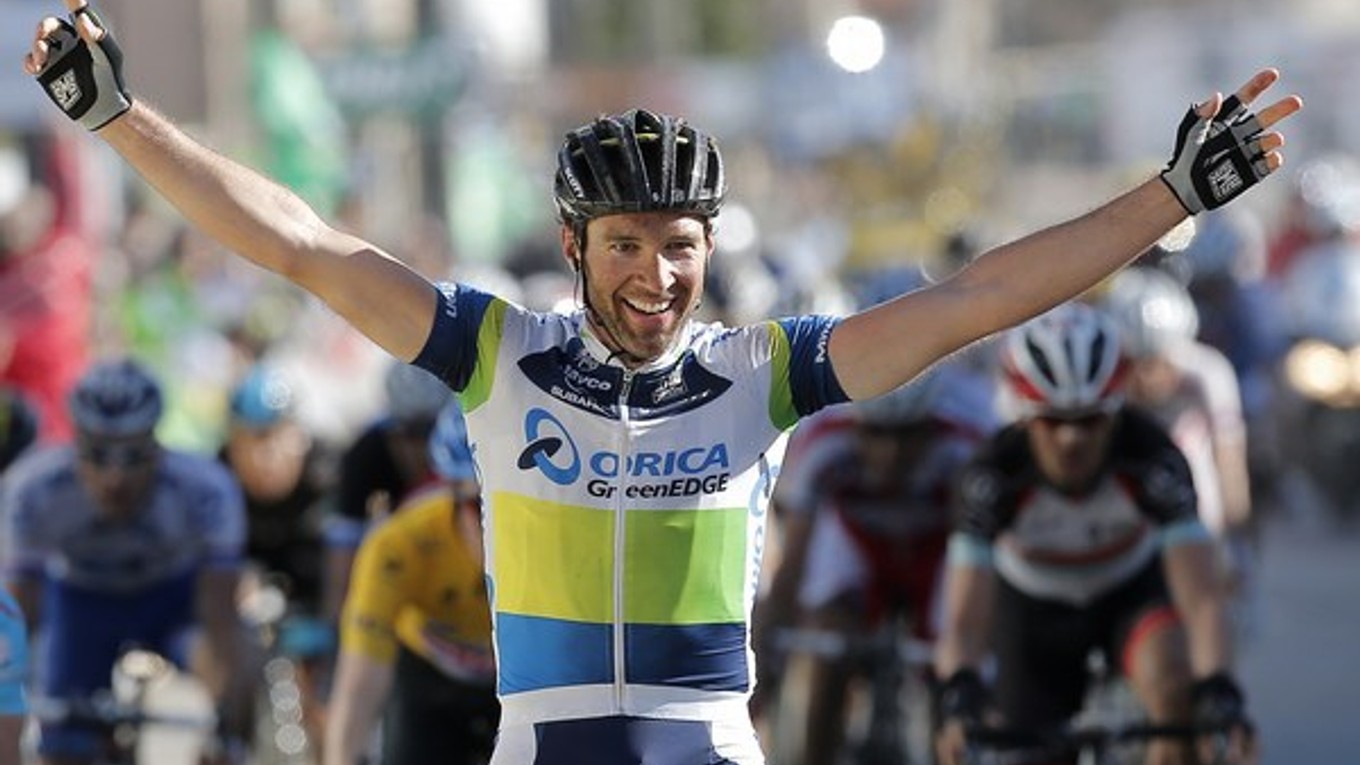 Švajčiar Michael Albasini z tímu Orica-GreenEdge.
