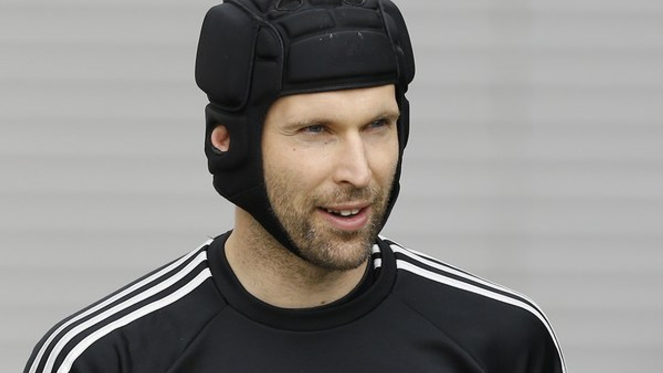 Brankár Chelsea Londýn Petr Čech.