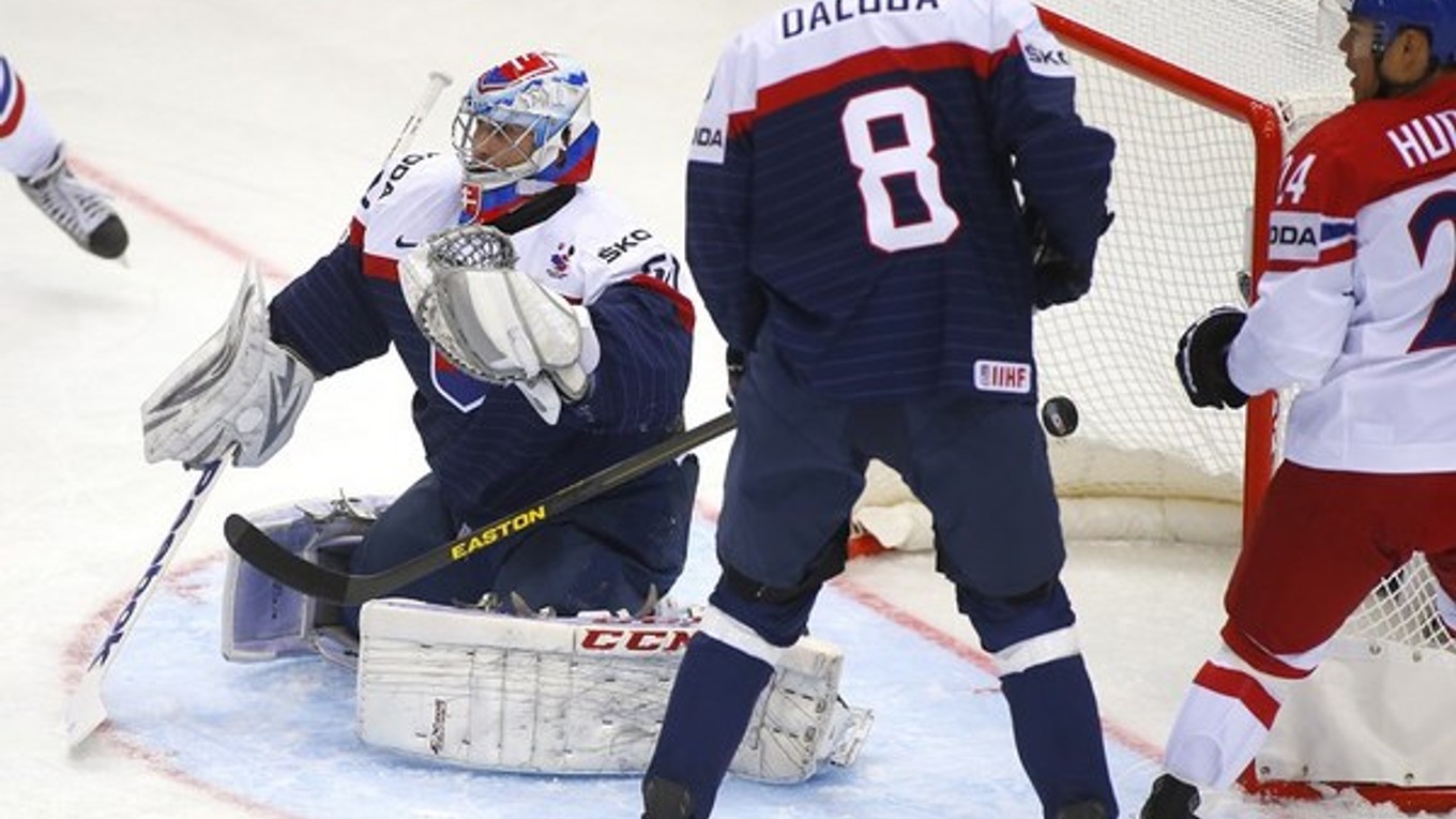 Jána Laca vyhlásili za najlepšieho hráča Slovenska v zápase s Českom.