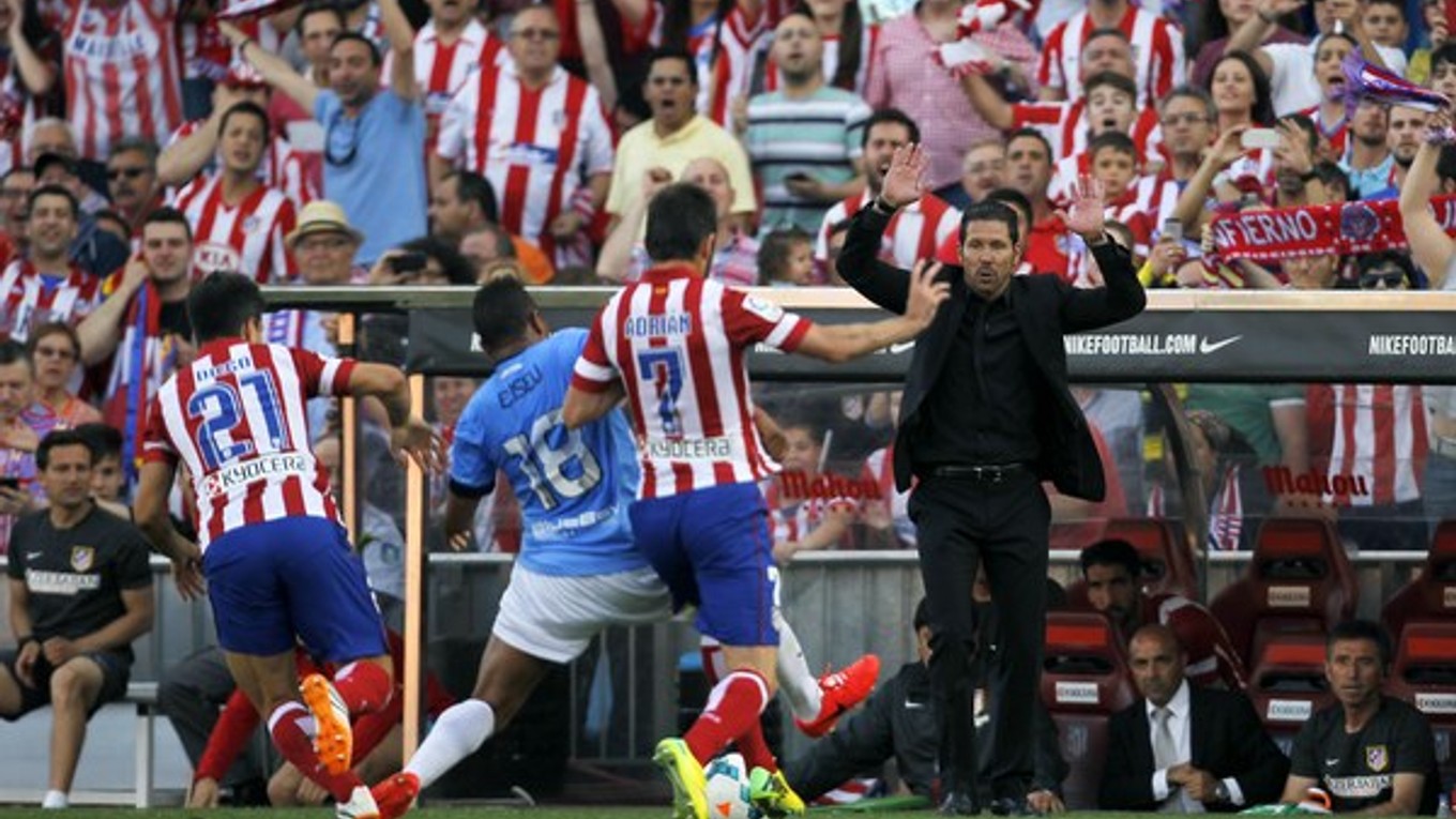 Argentínčan Diego Simeone doviedol Atlético do boja o španielsky titul aj do finále Ligy majstrov.