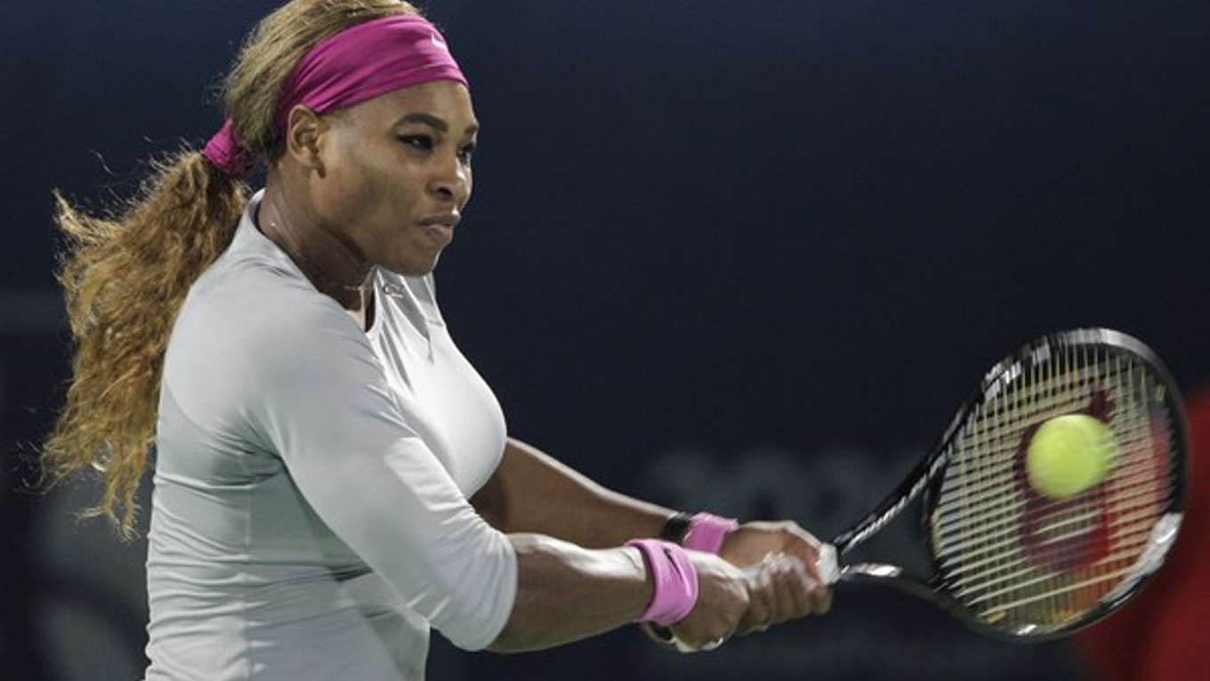 Jasne prvou v rebríčku WTA je Serena Williamsová.