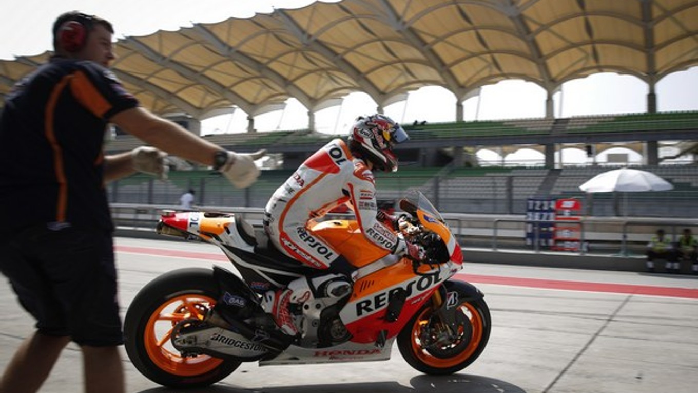 Španiel Dani Pedrosa.