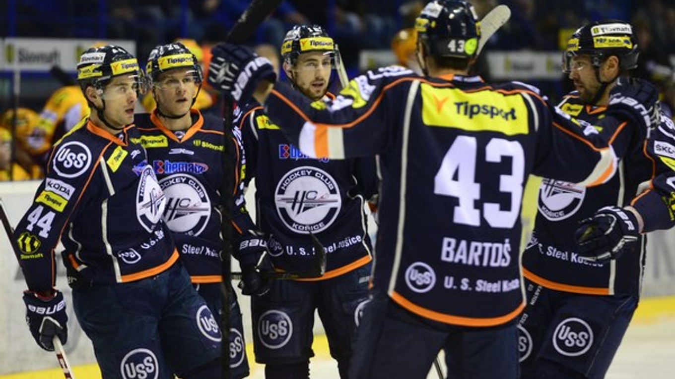 Košičania predbehli Slovan, ktorý hrá momentálne už KHL.