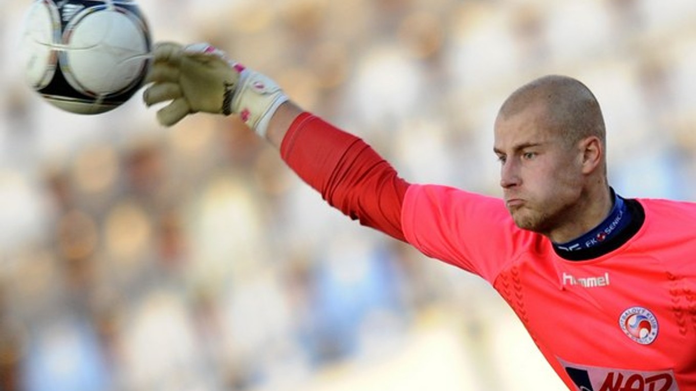 Petr Bolek ešte v drese Senice.