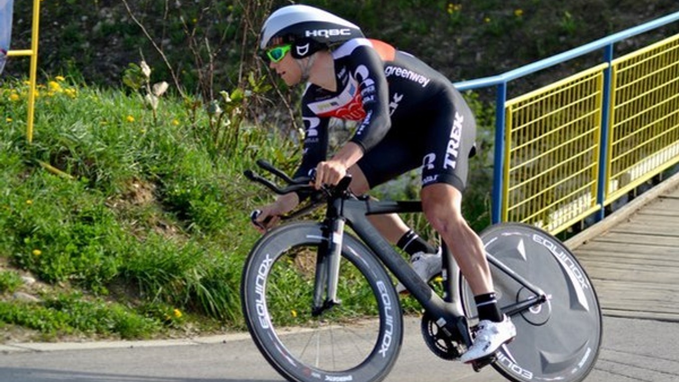 Slovenský cyklista Michael Kolář.