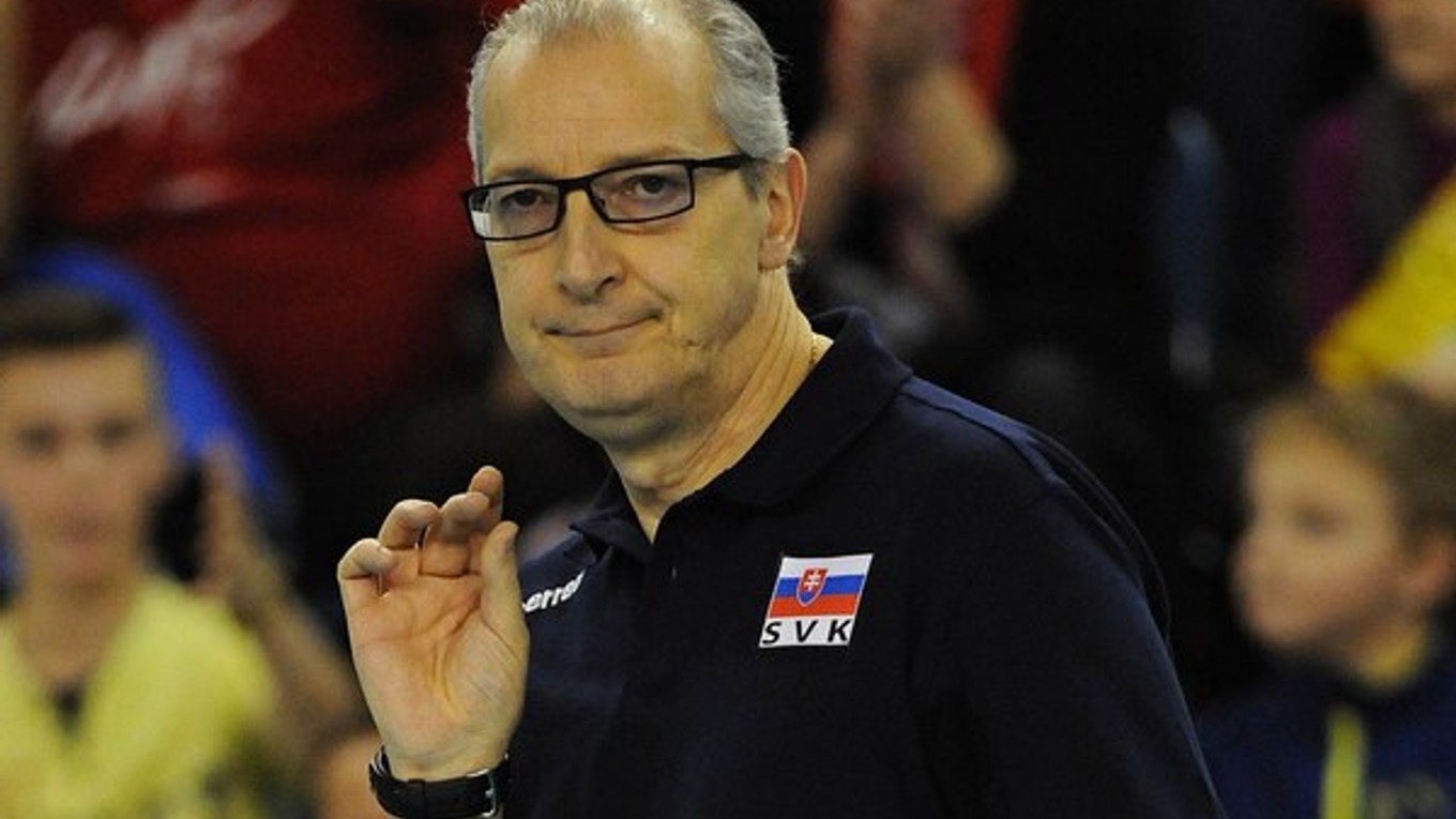Reprezentačný tréner Slovenska Flavio Gulinelli.