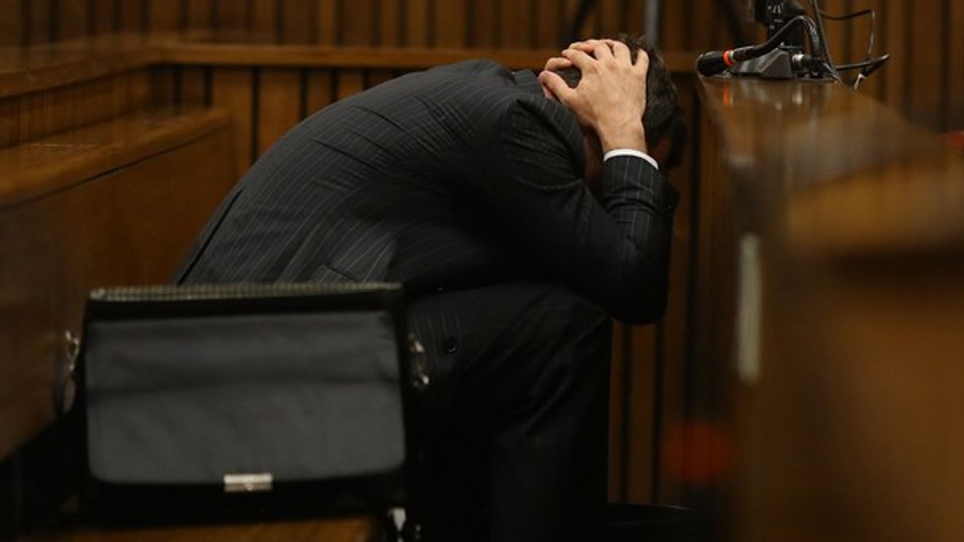 Oscar Pistorius na súde v Pretorii 10. marca.
