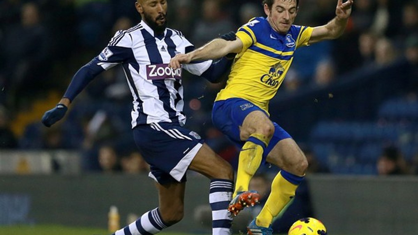 Nicolas Anelka (vľavo)