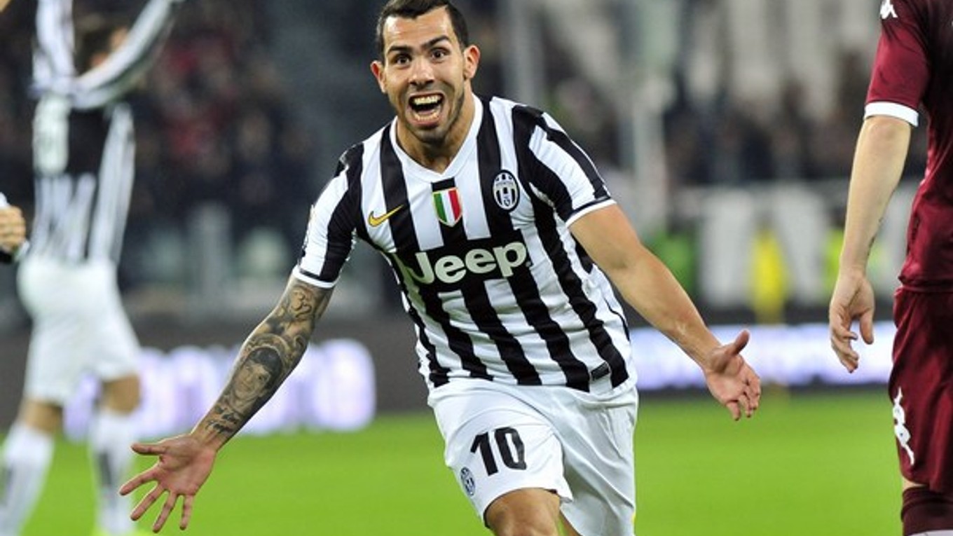 Carlos Tévez sa prestupom do Juventusu posunul dopredu.